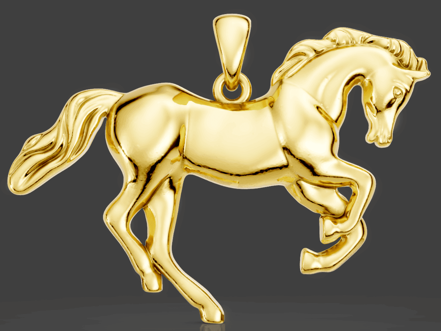 Equestrian Horse Pendant