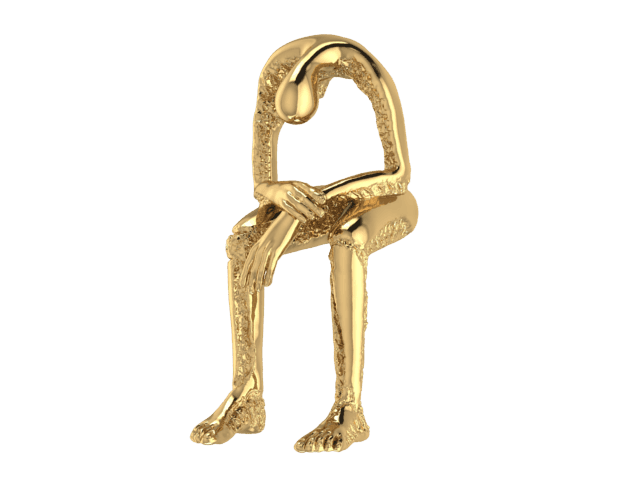 Melancholy Man Pendant