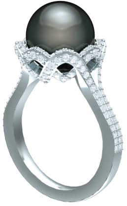 Tahitian Pearl Ring