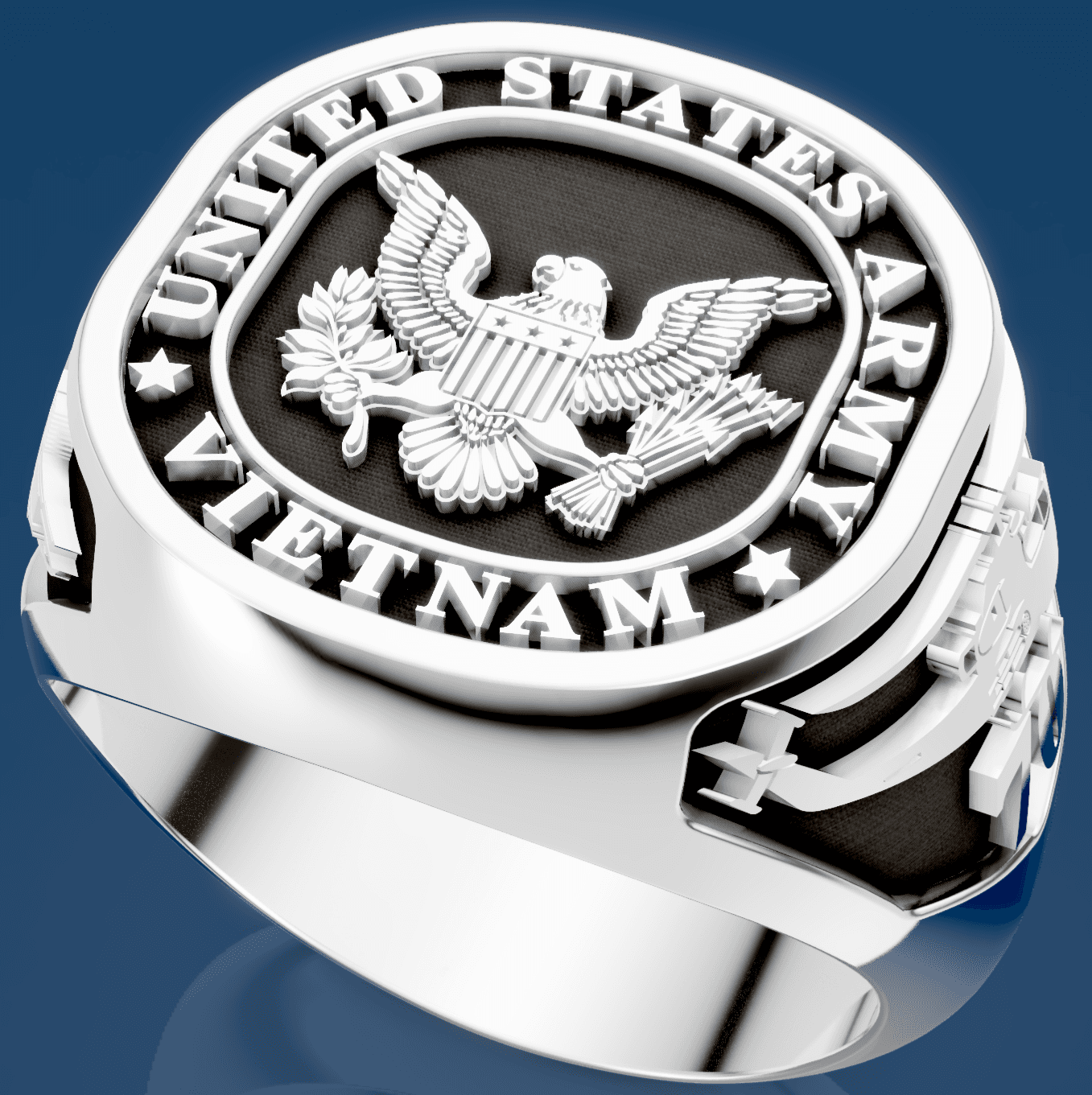 Vietnam War Era Army Ring
